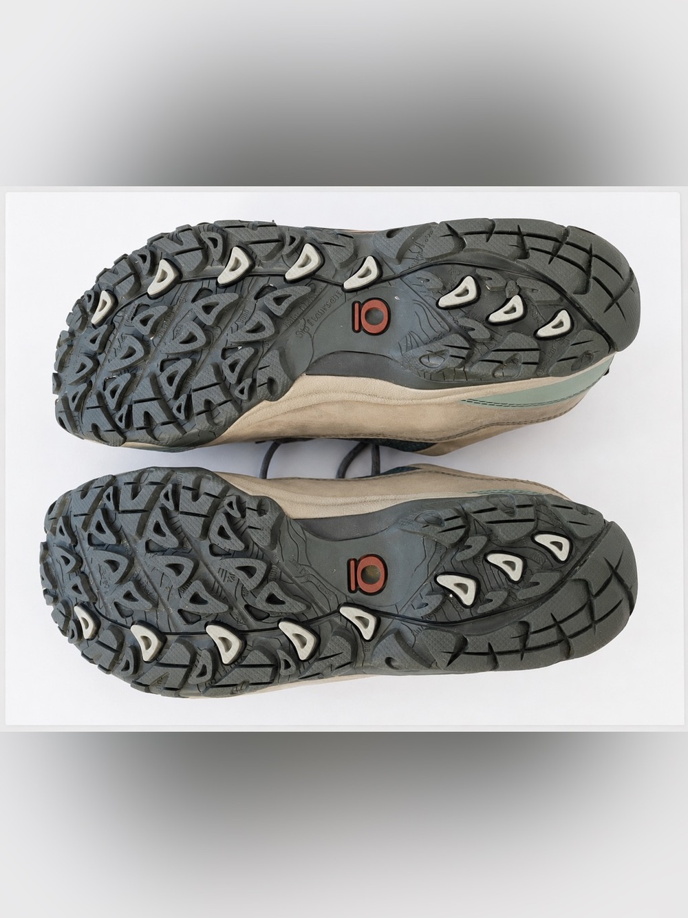 Oboz Ousel B Dry Waterproof Hiking Shoes Gray Blue Womens 10M- EUC - Picture 6 of 10